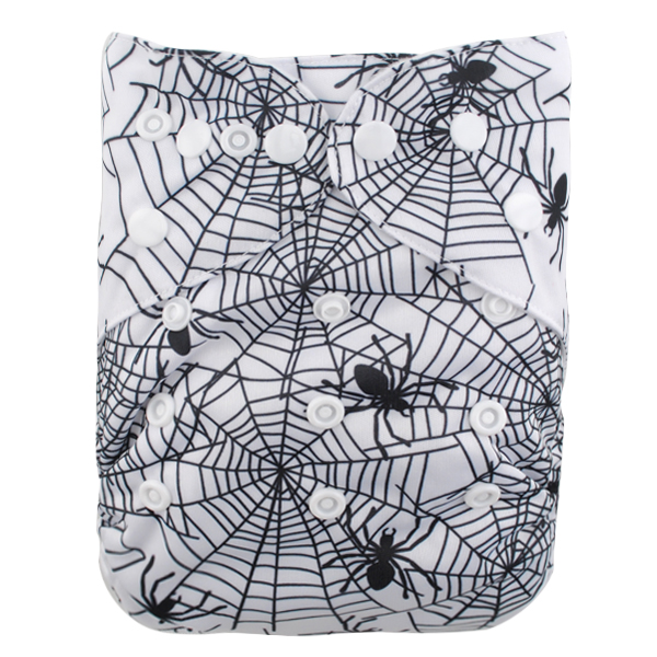 LBB(TM) Baby Resuable Washable Pocket Cloth Diaper,Spider