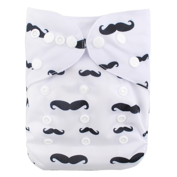 LBB(TM) Baby Resuable Washable Pocket Cloth Diaper,Beard